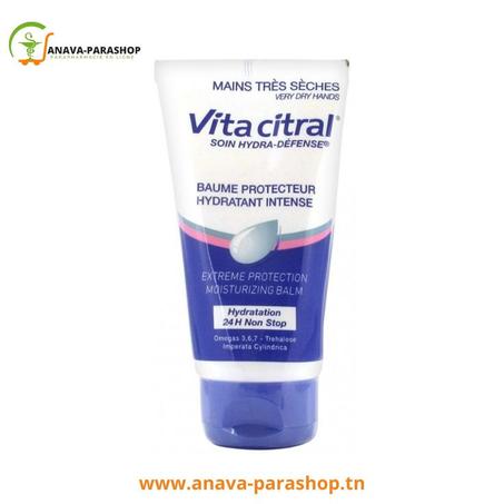 VITA CITRAL Baume protecteur hydratant SOIN HYDRA DEFENCE Mains 75ml