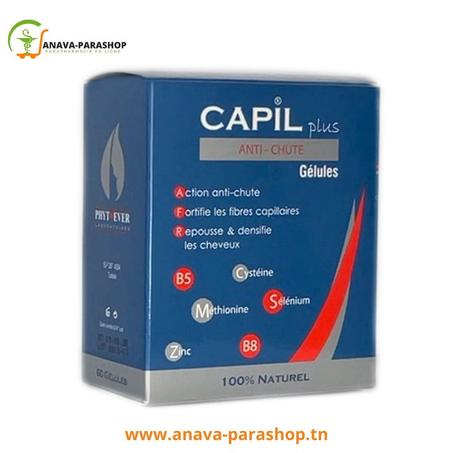 CAPIL PLUS ANTI-CHUTE CHEVEUX 60 GELULES