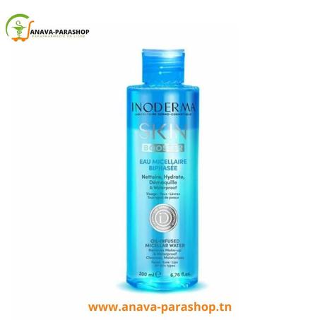 INODERMA SKIN BOOSTER EAU MICELLAIRE BIPHASEE 200ml