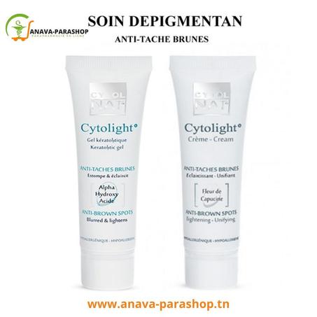 PACK CYTOLNAT CYTOLIGHT GEL NUIT ET CREME JOUR ANTI-TACHES 30ml