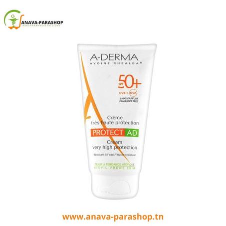 A-DERMA PROTECT AD CREME TRES HAUTE PROTECTION SPF 50+ SANS PARFUM 150ml