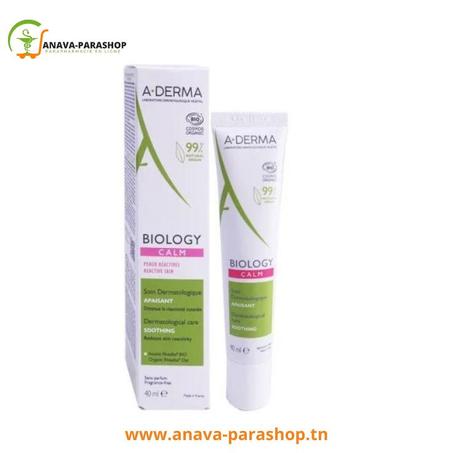 A-DERMA BIOLOGY CALM SOIN APAISANT PEAUX REACTIVES 40ml