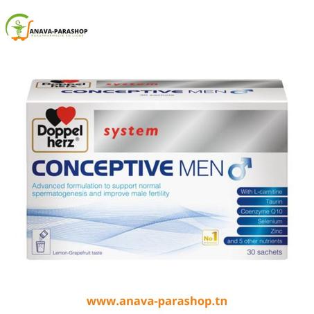 AKTIV CONCEPTIVE POUDRE DE SUPPLEMENT DE VITAMINES POUR HOMMES 30 SACHETS