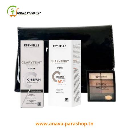 ESTHELLE COFFRET CLARYTEINT DEPIGMENTANT CREME+C-SERUM+FARD A PAUPIERE