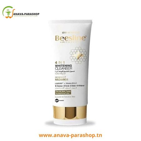 BEESLINE GEL NETTOYANT ÉCLAIRCISSANT VISAGE 4EN1 150ml
