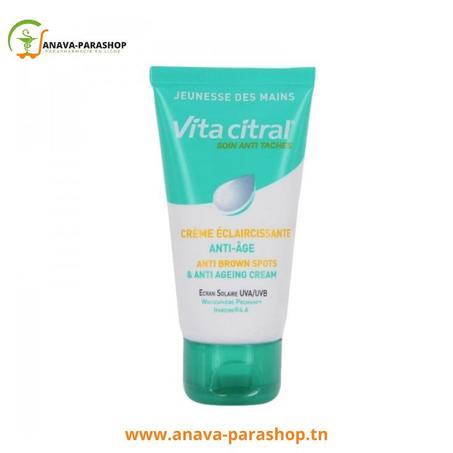 VITA CITRAL Creme Eclaircissante Mains Anti Age 75ml