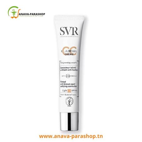 SVR CLAIRIAL CC CREME LIGHT SPF50 40ml