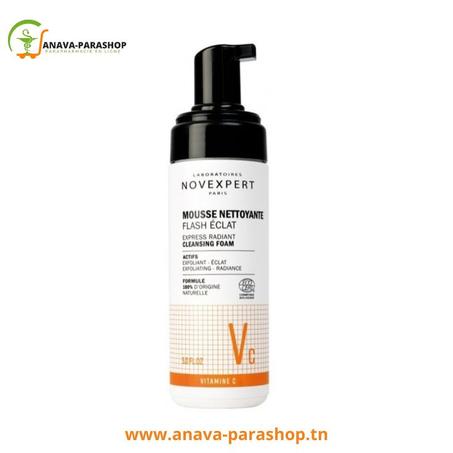 NOVEXPERT FLASH ECLAT MOUSSE NETTOYANTE 150ml