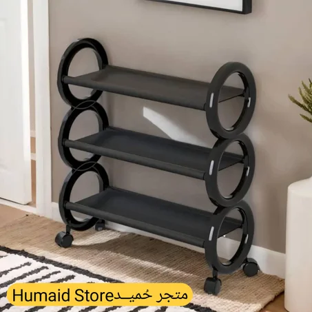 ✨ جديد ولا أروع! رف أحذية دائري عصري