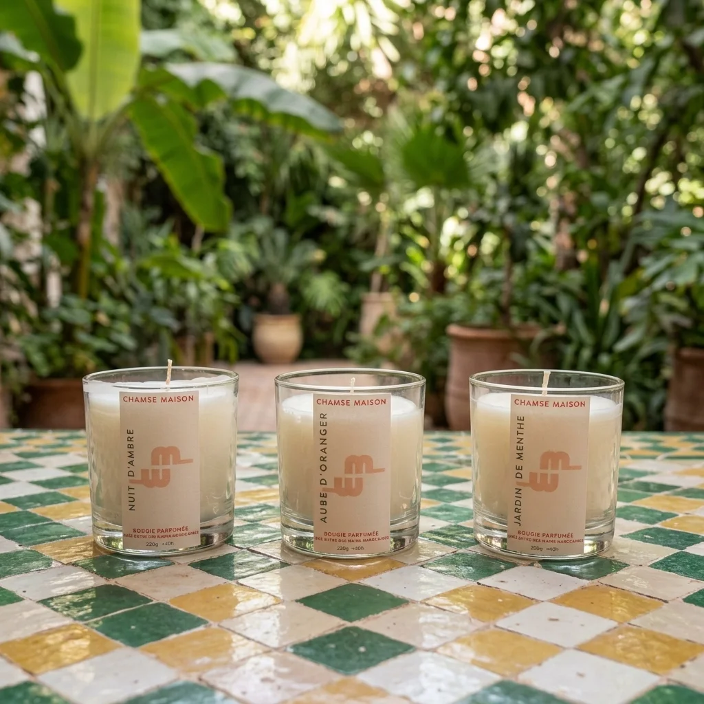 BOUGIES PARFUMÉES