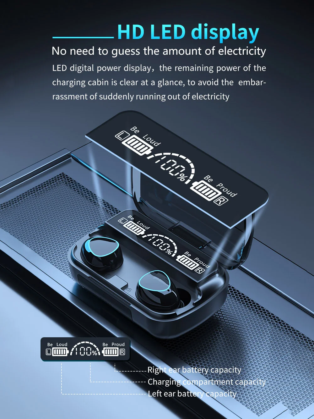 سماعات بلوتوت Écouteurs Bluetooth V5.1 Tws