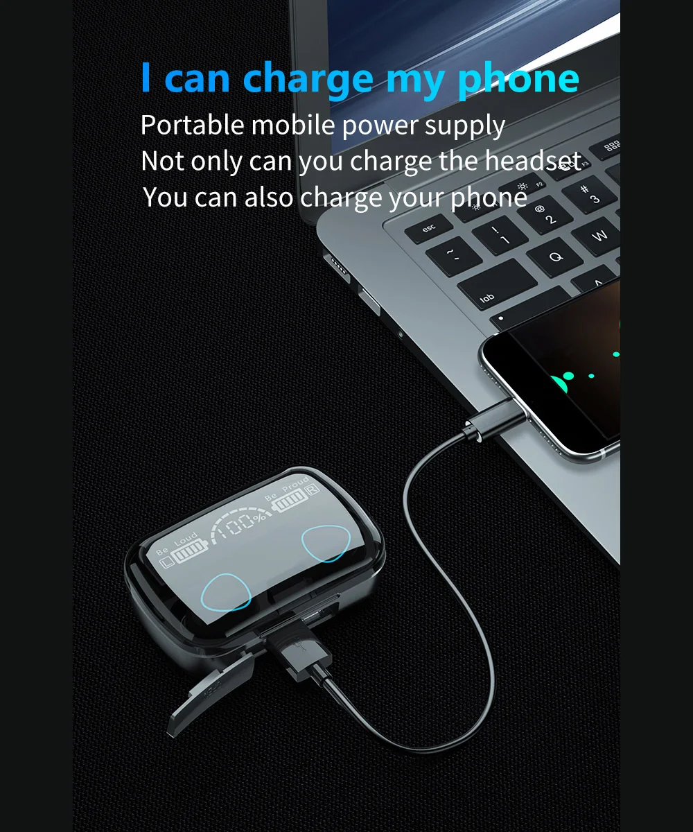 سماعات بلوتوت Écouteurs Bluetooth V5.1 Tws