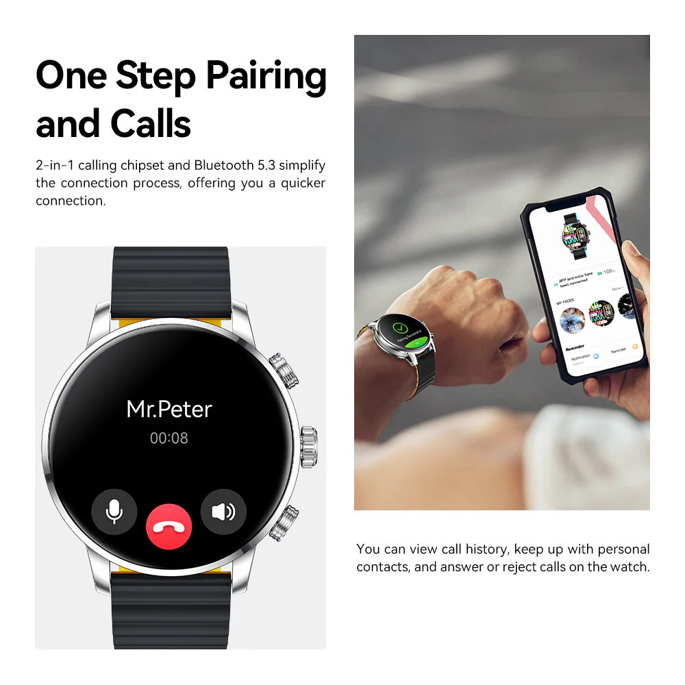 ساعة Kieslect Kr2 الذكية