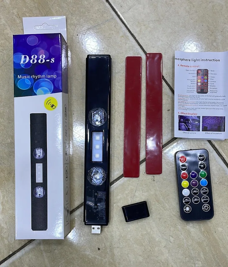 Music Rhythm Lamp مصباح إيقاع الموسيقى