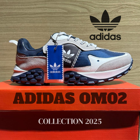 ADIDAS OM02 BLEU & WHITE