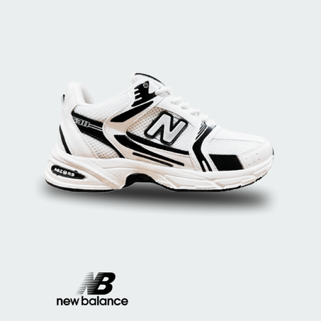 🔥New Balance 530 White & Black🔥