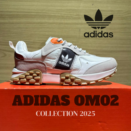 ADIDAS OM25 GRIS SEMELLE MARRON