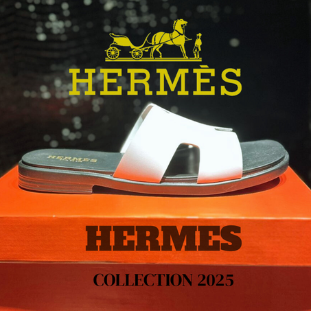 Sandale Hermès en cuir Izmir Blanche