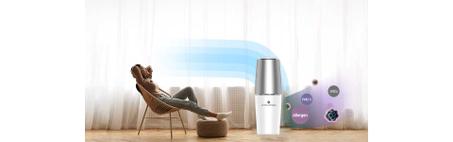 جهاز منقي الهواء ومعقم بالاشعة فوق البنفسجية