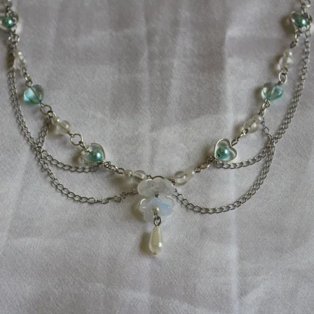 Aqua Serene Necklace