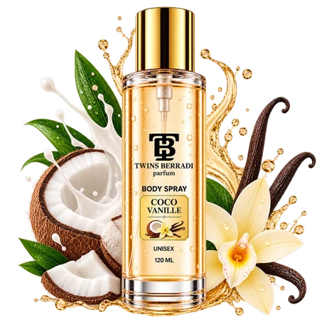 BODY  SPRAY  COCO VANILLE – Twins Berradi | 120 ML