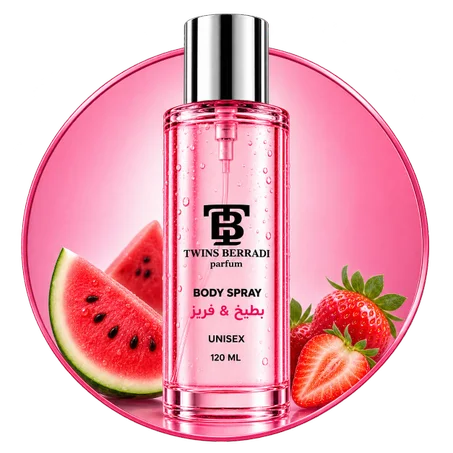 BODY SPRAY PASTEQUE & FRAISE – 120 ML