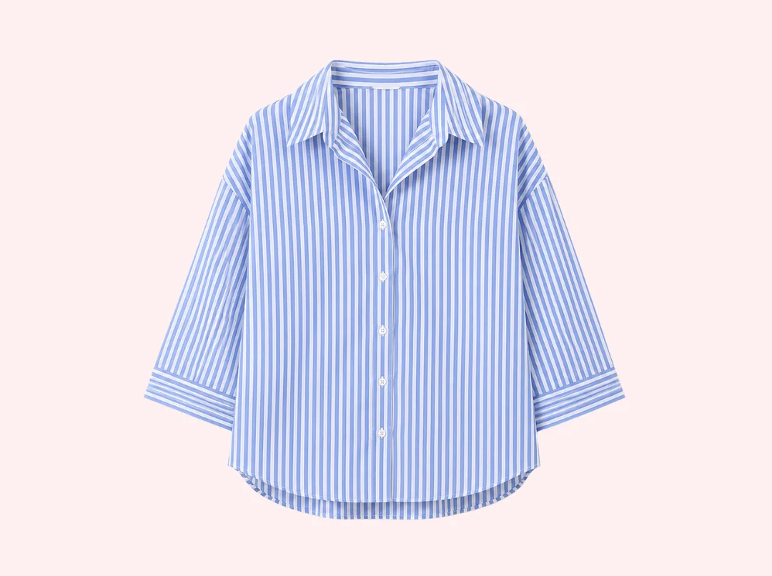 Azure Stripe Set