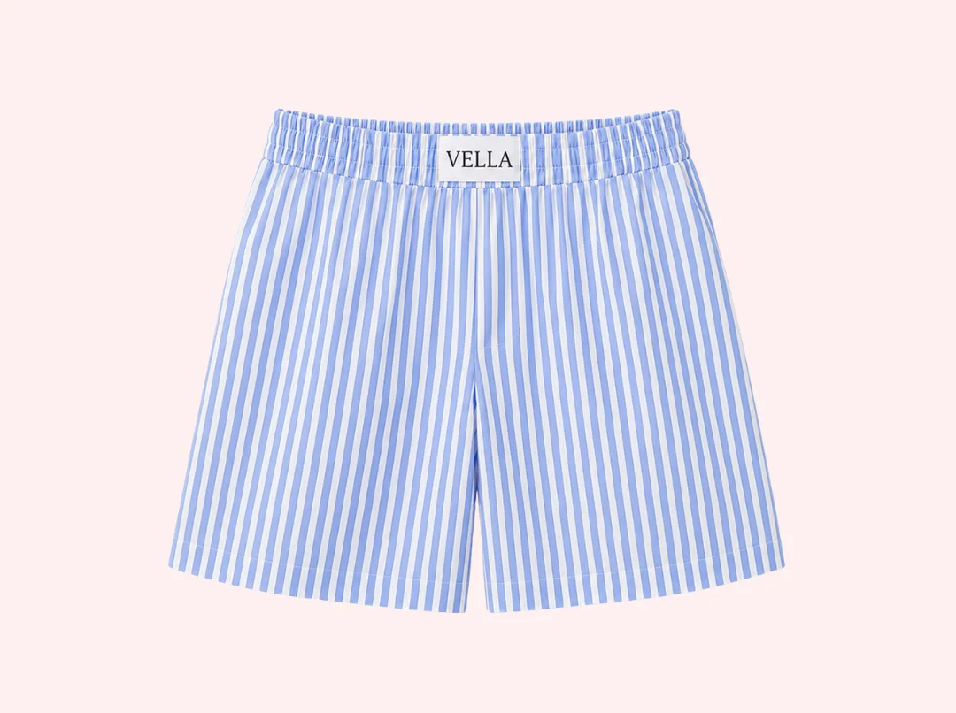Azure Stripe Set