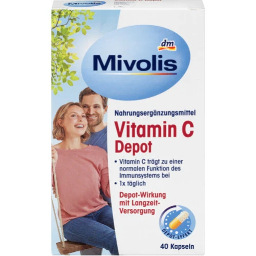 Mivolis Vitamine C Depot, 40 capsules