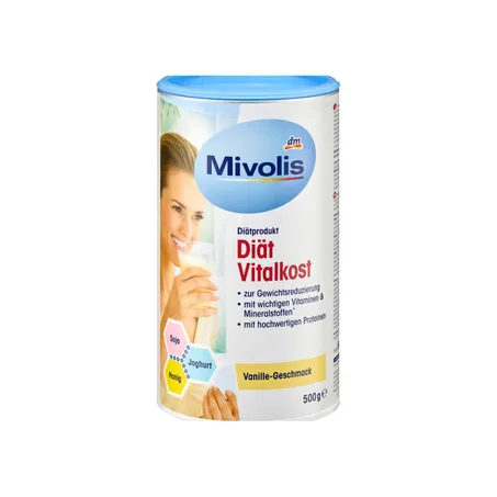 Mivolis Diät Vitalkost Vanille – Shake Protéiné pour la Perte de Poids