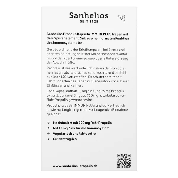 Sanhelios Propolis Immun Plus, capsules