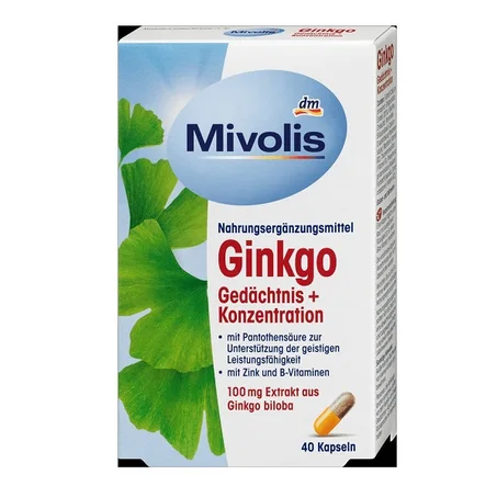 Mivolis Ginkgo Mémoire + Concentration