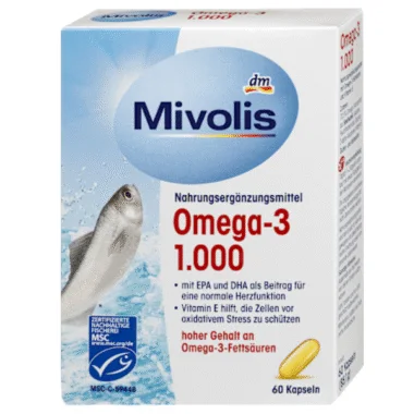 Oméga-3 1000, capsules, 60 pièces, 85,1 g