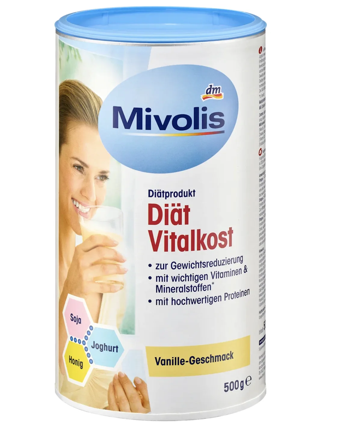 Mivolis Diät Vitalkost Vanille – Shake Protéiné pour la Perte de Poids