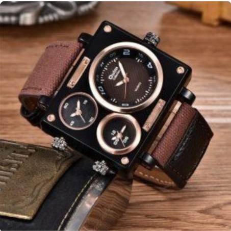 quartz watch excel Canvas strap.