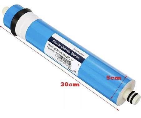 CARTOUCHE DE FILTRATION À MEMBRANE POUR OSMOSEUR