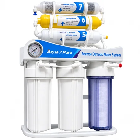 Osmoseur Aqua 7 Pure – Filtre à Eau 7 Étapes par Osmose Inverse