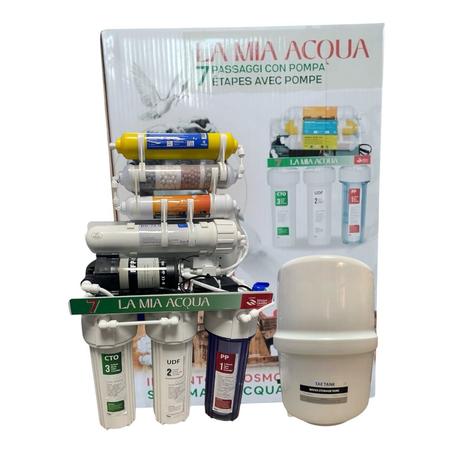 LA MIA ACQUA FILTRE DE  7 ETAPES OSMOSE INVERSE