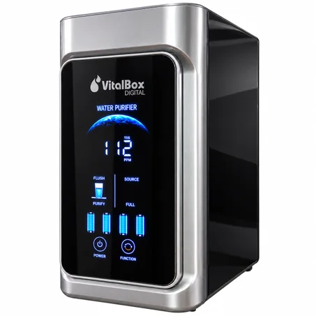 Osmoseur VitalBox Digital – Filtre à Eau Osmose Inverse avec Écran TDS