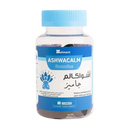 Element Ashwacalm Gummies Rasperry And Blueberry Flavor Dietary Supplement