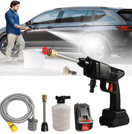 مسدس رش مياه لاسلكي محمول عالي الضغط