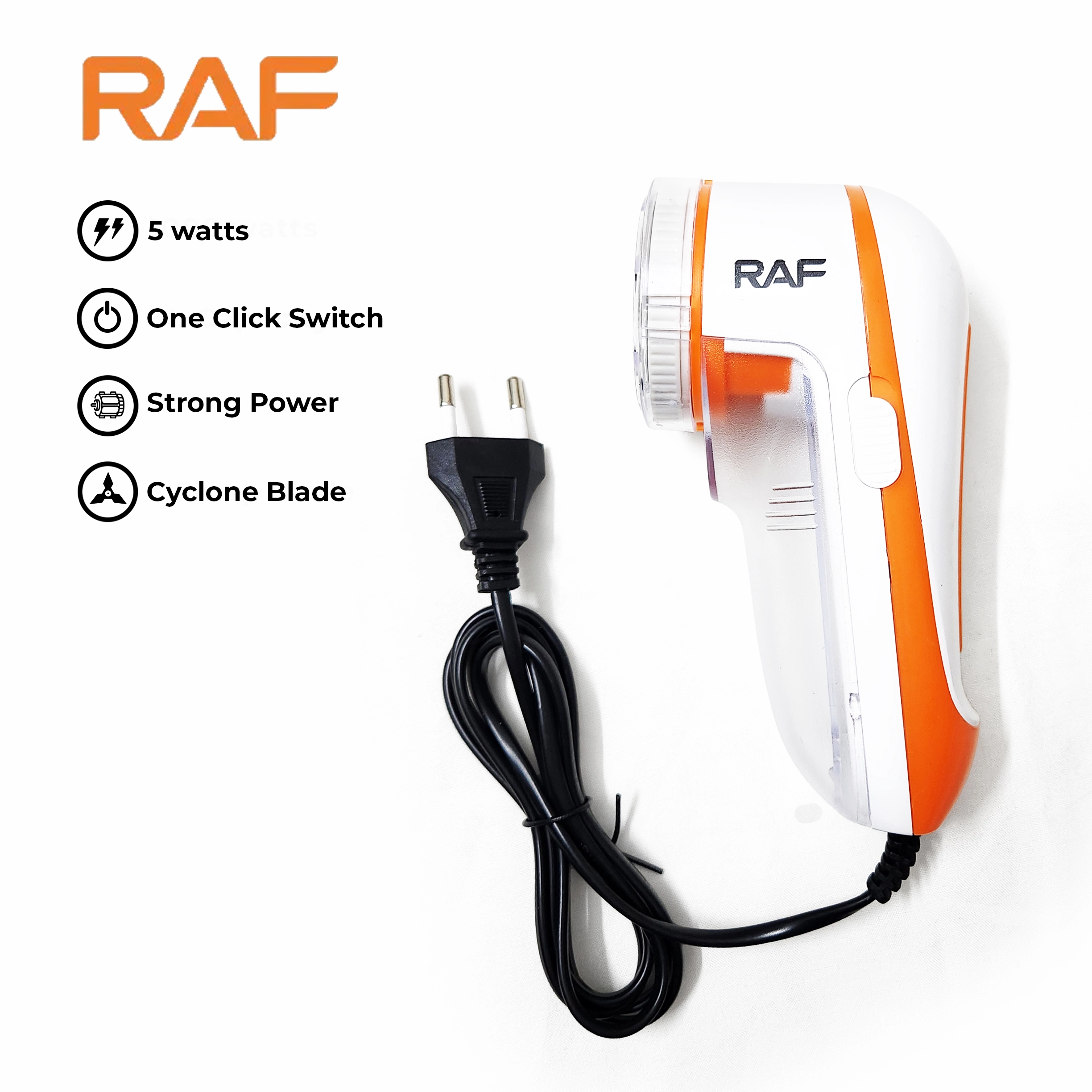 مزيل الوبر الكهربائي R.450 - ماكينة حلاقة الأقمشة ومزيل الوبر للملابس 5 واط