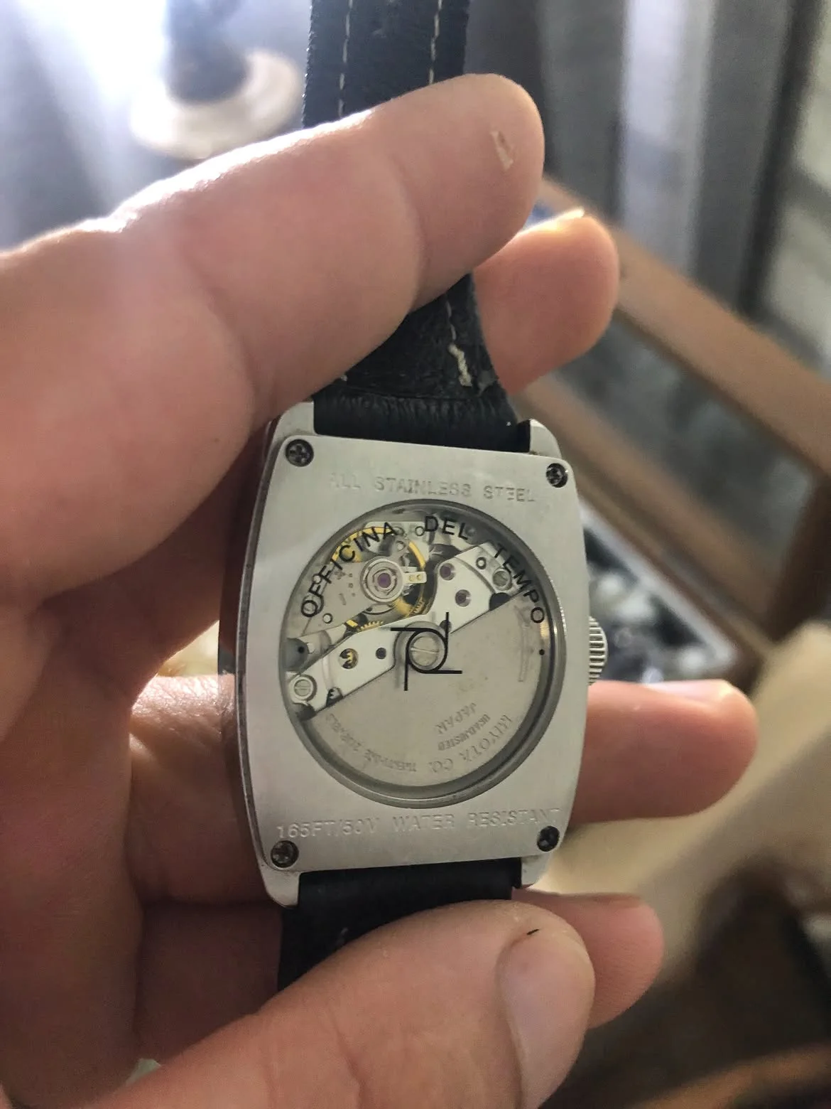 Italian brand Officina Del Tempo, specifically from their Marrakech or Casablanca Tonneau collection.