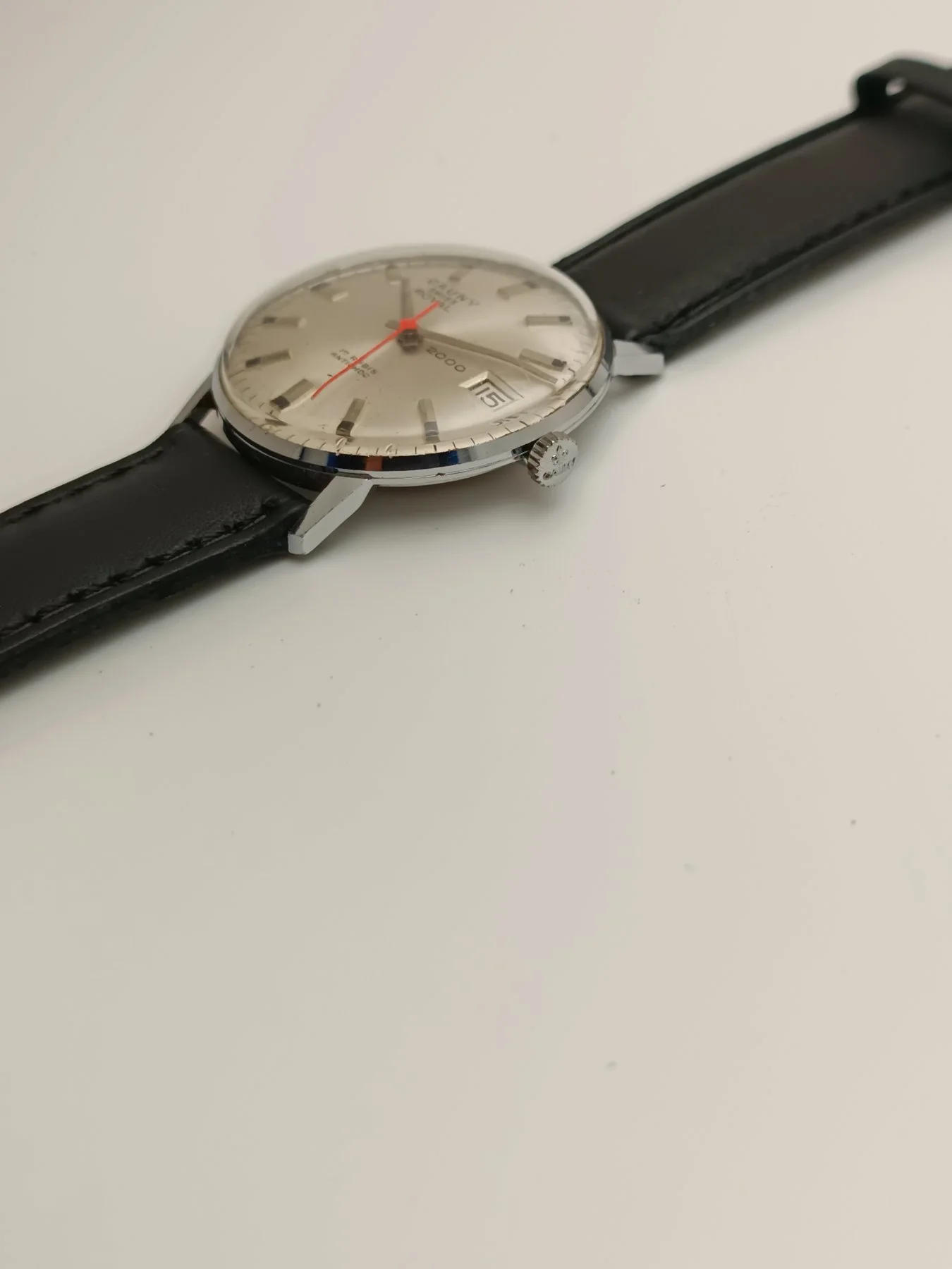 Swiss Royal 2000 Slim Mechanical Wrist Watch Men - 1970-1979