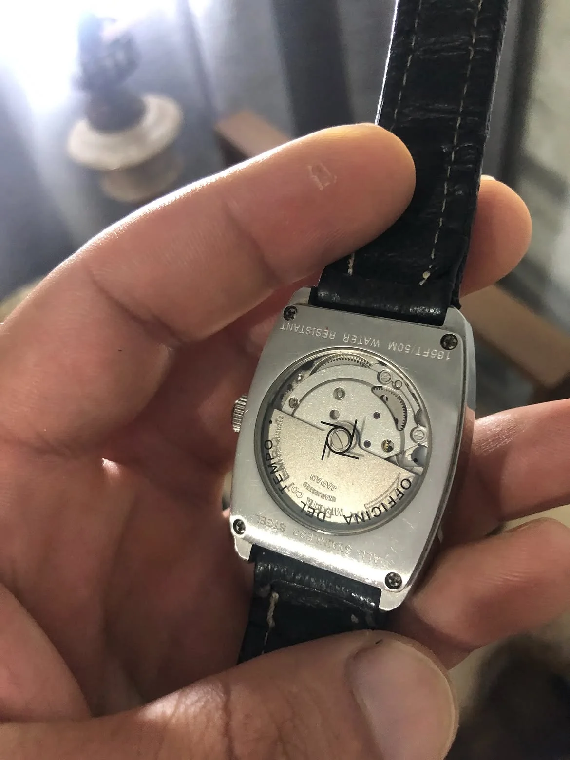 Italian brand Officina Del Tempo, specifically from their Marrakech or Casablanca Tonneau collection.