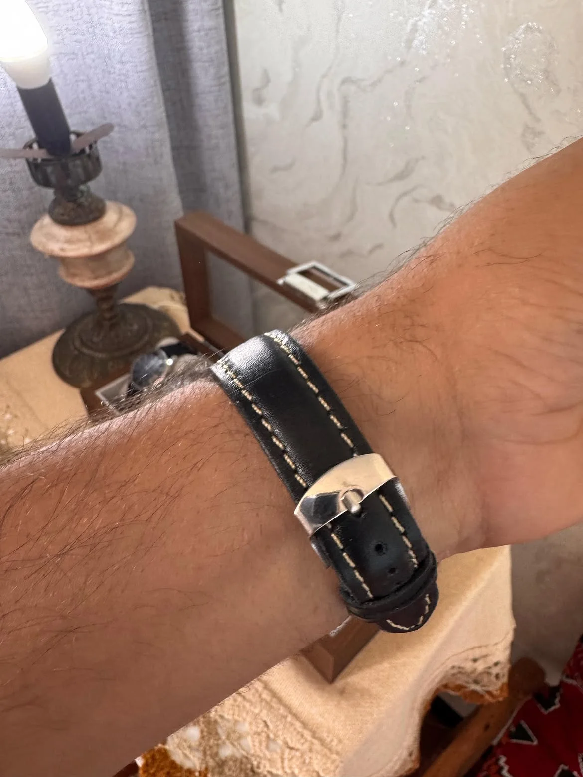 ⌚️ montre est une Camy Sea Club vintage avec un boîtier en acier inoxydable et un cadran clair