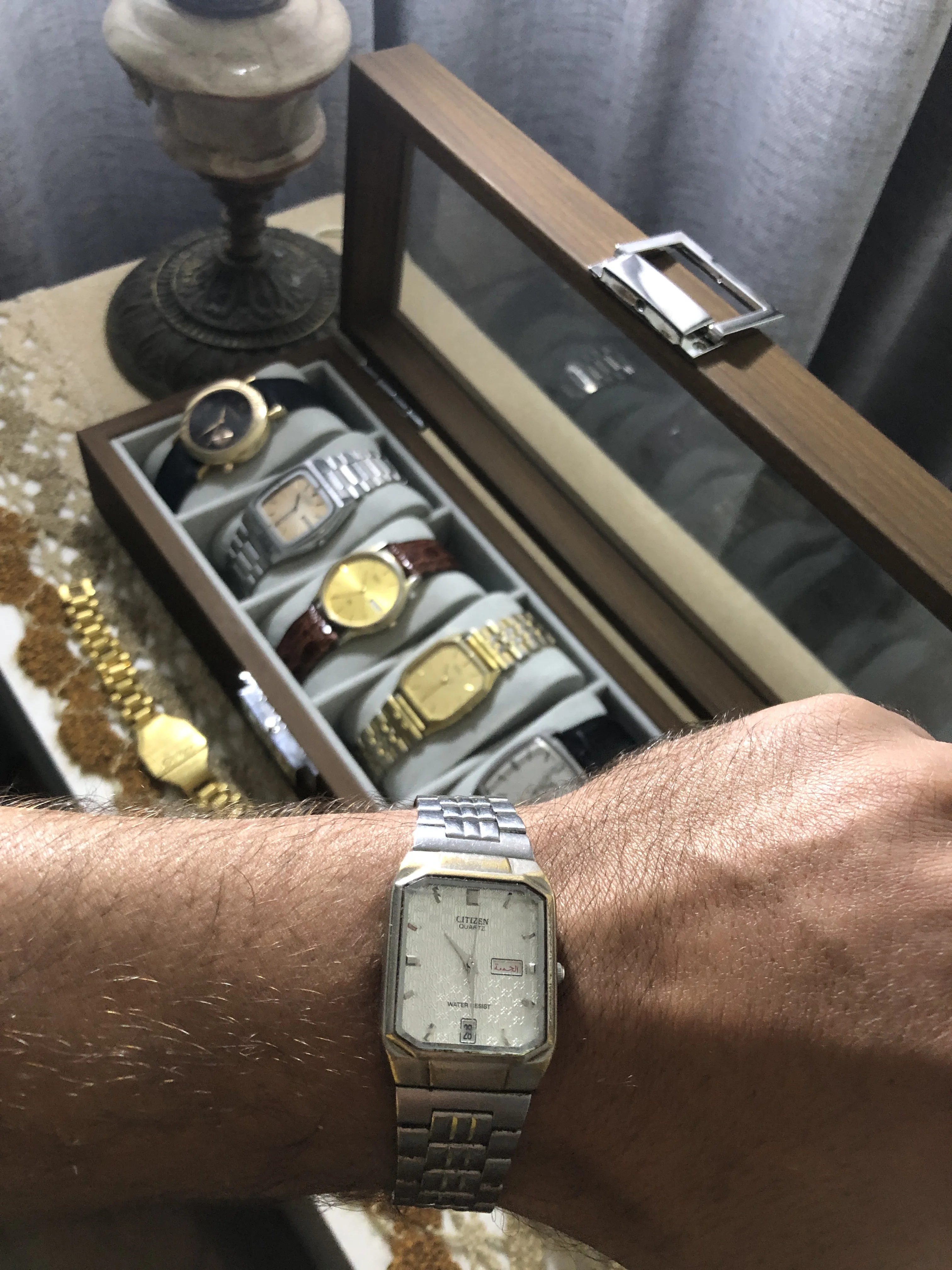 ⌚✅Citizen ✅ Men business casual Citizen Watch Crystal unique