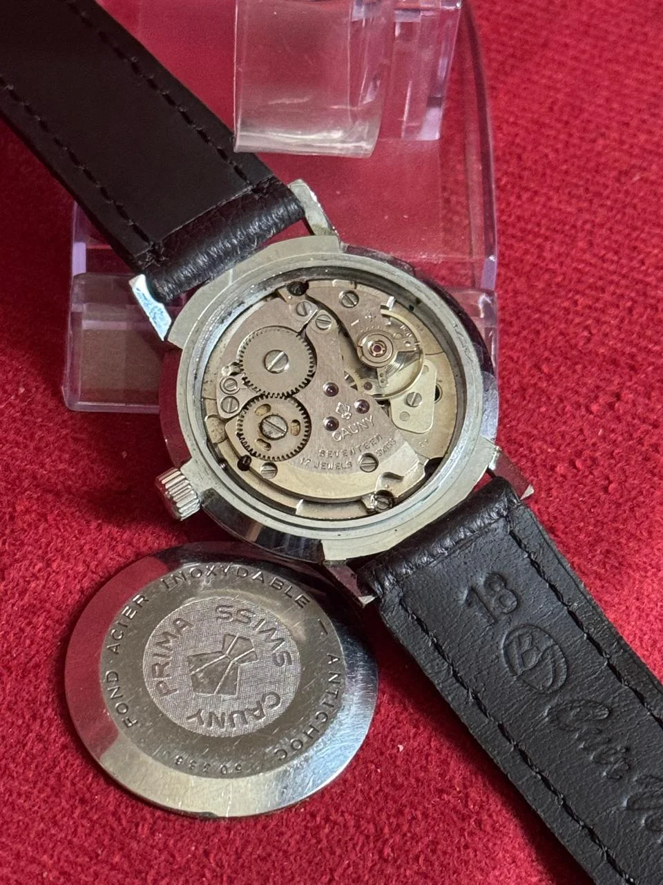 Swiss Royal 2000 Slim Mechanical Wrist Watch Men - 1970-1979