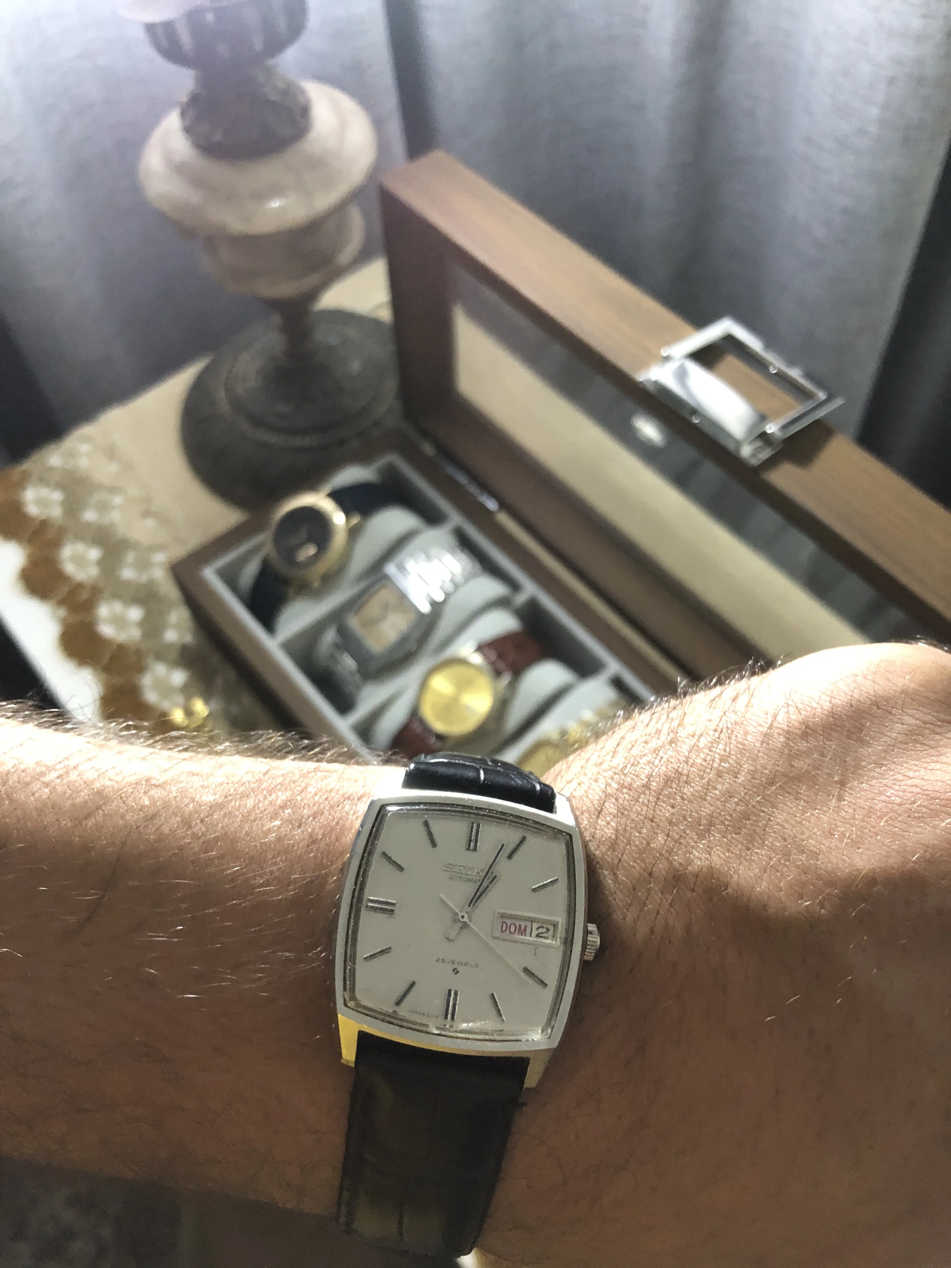 ⌚✅Seiko ✅ Vintage Seiko SQ Watch -970796 Quartz