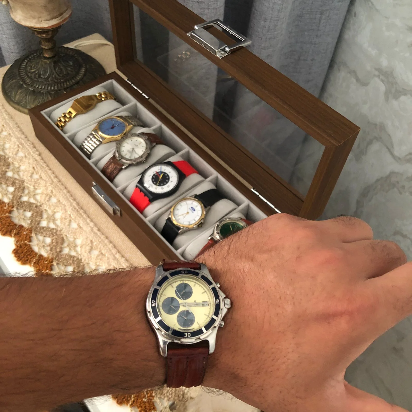 ⌚✅Festina ✅ Reloj Festina 7124 Cronógrafo en excelentes condiciones. o.